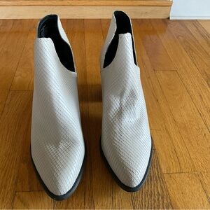 Steve Madden Faux Snake Skin Ankle Boots